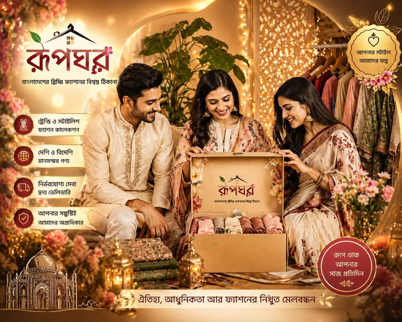 How to Save Time Online Shopping with RoopGhor - রূপঘর